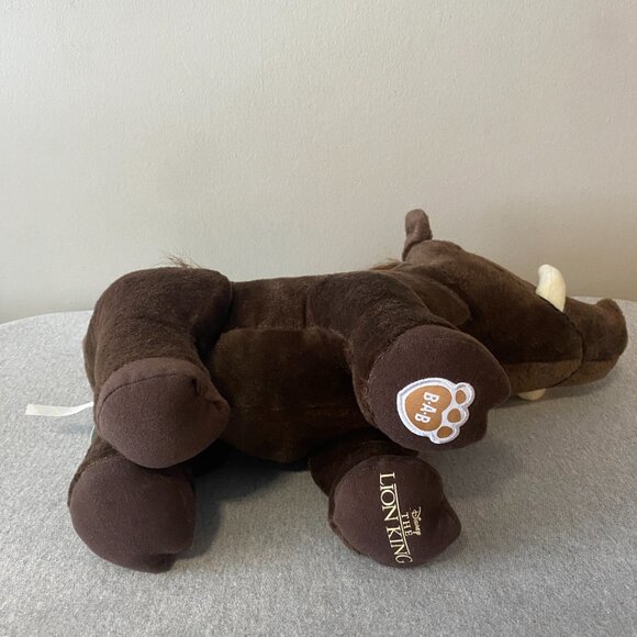 NWT Build-A-Bear Workshop Disney The Lion King Pumbaa 16" 2019 - Picture 9 of 14